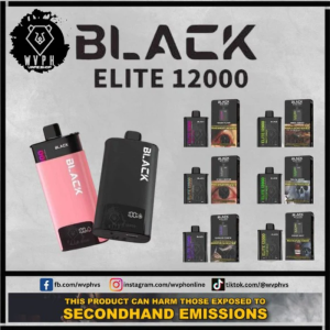 Black Elite V2 12k Puffs